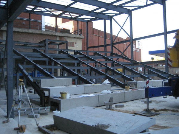 Typical Raked Seating Structure